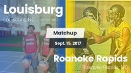 Matchup: Louisburg vs. Roanoke Rapids  2016