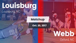 Matchup: Louisburg vs. Webb  2016