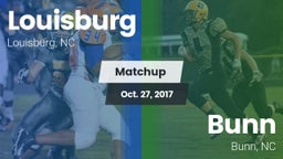 Matchup: Louisburg vs. Bunn  2016