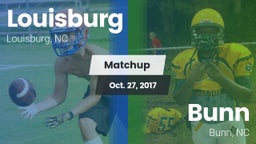 Matchup: Louisburg vs. Bunn  2017