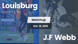 Matchup: Louisburg vs. J.F Webb 2018