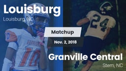 Matchup: Louisburg vs. Granville Central  2018