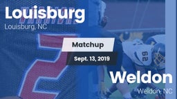 Matchup: Louisburg vs. Weldon  2019