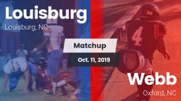 Matchup: Louisburg vs. Webb  2019