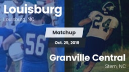 Matchup: Louisburg vs. Granville Central  2019