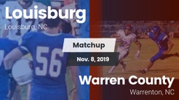Matchup: Louisburg vs. Warren County  2019