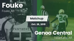 Matchup: Fouke vs. Genoa Central  2018