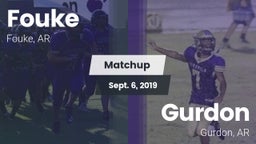 Matchup: Fouke vs. Gurdon  2019