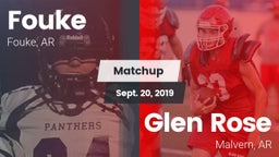 Matchup: Fouke vs. Glen Rose  2019