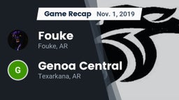 Recap: Fouke  vs. Genoa Central  2019