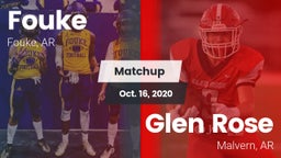 Matchup: Fouke vs. Glen Rose  2020