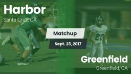 Matchup: Harbor vs. Greenfield  2017