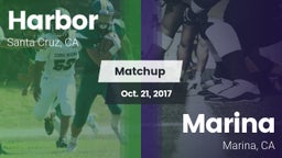 Matchup: Harbor vs. Marina  2017
