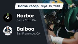Recap: Harbor  vs. Balboa  2018