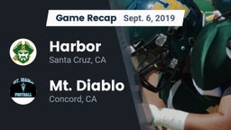 Recap: Harbor  vs. Mt. Diablo  2019