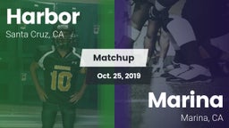 Matchup: Harbor vs. Marina  2019
