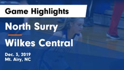 North Surry  vs Wilkes Central  Game Highlights - Dec. 3, 2019