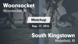 Matchup: Woonsocket vs. South Kingstown  2016