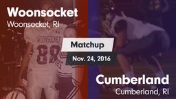 Matchup: Woonsocket vs. Cumberland  2016