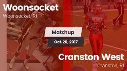 Matchup: Woonsocket vs. Cranston West  2017