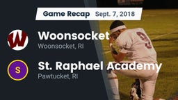 Recap: Woonsocket  vs. St. Raphael Academy  2018