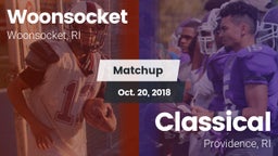 Matchup: Woonsocket vs. Classical  2018