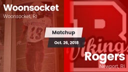 Matchup: Woonsocket vs. Rogers  2018
