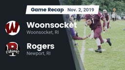 Recap: Woonsocket  vs. Rogers  2019