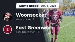 Recap: Woonsocket  vs. East Greenwich  2021