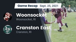 Recap: Woonsocket  vs. Cranston East  2021