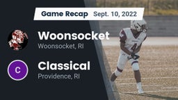 Recap: Woonsocket  vs. Classical  2022