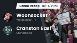 Recap: Woonsocket  vs. Cranston East  2023