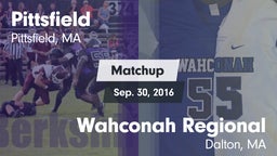 Matchup: Pittsfield vs. Wahconah Regional  2016
