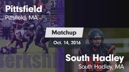 Matchup: Pittsfield vs. South Hadley  2016