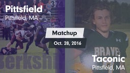 Matchup: Pittsfield vs. Taconic  2016