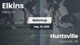 Matchup: Elkins vs. Huntsville  2016