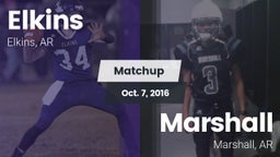 Matchup: Elkins vs. Marshall  2016