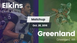 Matchup: Elkins vs. Greenland  2016