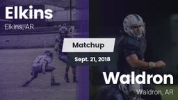Matchup: Elkins vs. Waldron  2018