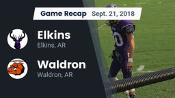 Recap: Elkins  vs. Waldron  2018