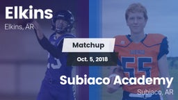 Matchup: Elkins vs. Subiaco Academy 2018