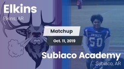 Matchup: Elkins vs. Subiaco Academy 2019