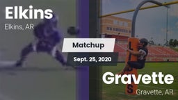 Matchup: Elkins vs. Gravette  2020