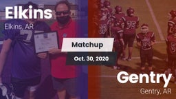 Matchup: Elkins vs. Gentry  2020