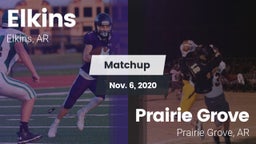 Matchup: Elkins vs. Prairie Grove  2020