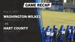 Recap: Washington-Wilkes  vs. Hart County  2017
