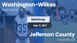 Matchup: Washington-Wilkes vs. Jefferson County  2017