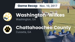 Recap: Washington-Wilkes  vs. Chattahoochee County  2017