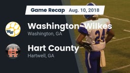 Recap: Washington-Wilkes  vs. Hart County  2018