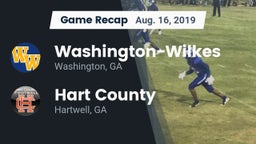 Recap: Washington-Wilkes  vs. Hart County  2019